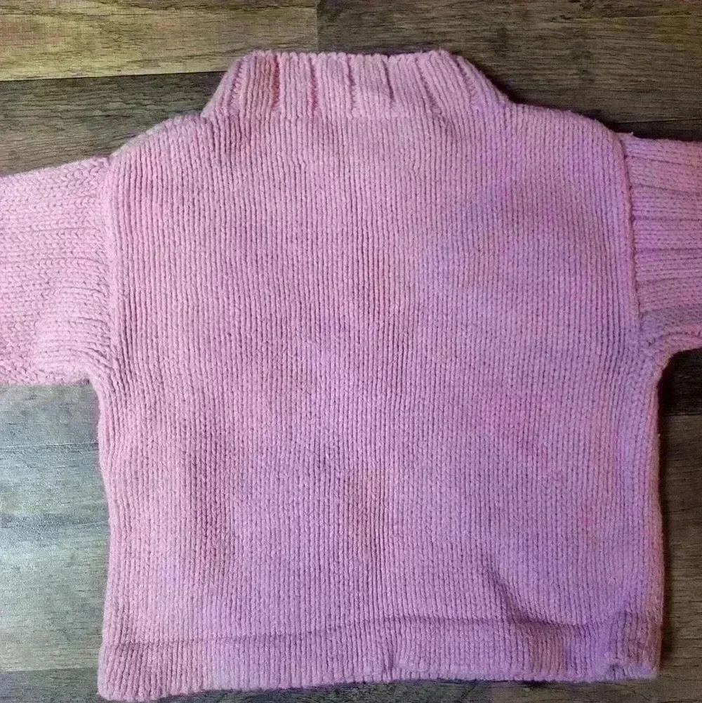 Jake's Friend 100% Cotton Pink Dessert Sweater Size 24M